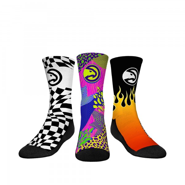 Три пары носков Atlanta Hawks Rock Em Socks Youth Team Vibes