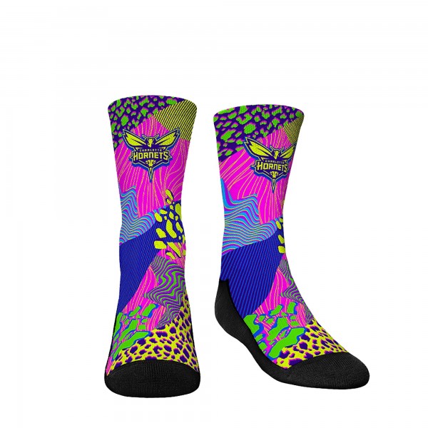 Три пары носков Charlotte Hornets Rock Em Socks Youth Team Vibes
