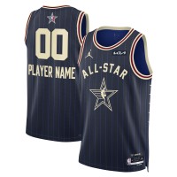 Именная игровая джерси Jordan Brand Unisex 2024 NBA All-Star Game Swingman - Navy