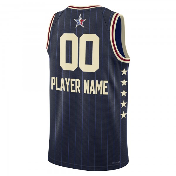 Именная игровая джерси Jordan Brand Unisex 2024 NBA All-Star Game Swingman - Navy