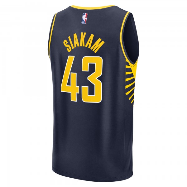 Игровая джерси Pascal Siakam Indiana Pacers Youth Fast Break Player - Icon Edition - Navy