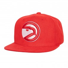 Бейсболка Atlanta Hawks Mitchell & Ness Sweet Suede - Red