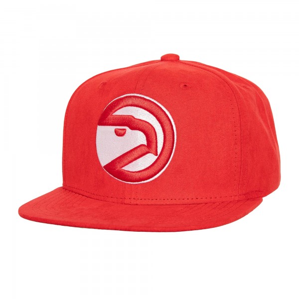 Бейсболка Atlanta Hawks Mitchell & Ness Sweet Suede - Red