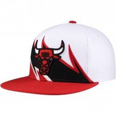 Бейсболка Chicago Bulls Mitchell & Ness Waverunner - White/Red