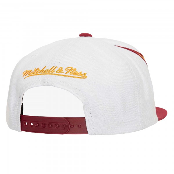 Бейсболка Miami Heat Mitchell & Ness White/Red Waverunner