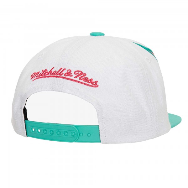 Бейсболка San Antonio Spurs Mitchell & Ness Waverunner - White/Turquoise