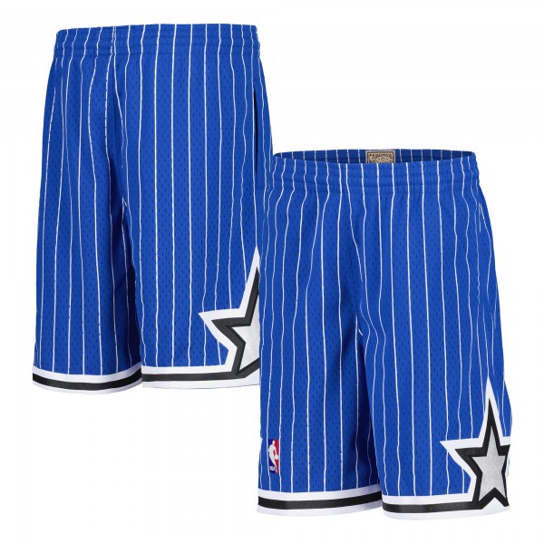 Подростковая Orlando Magic Mitchell & Ness Blue Hardwood Classics Swingman Shorts