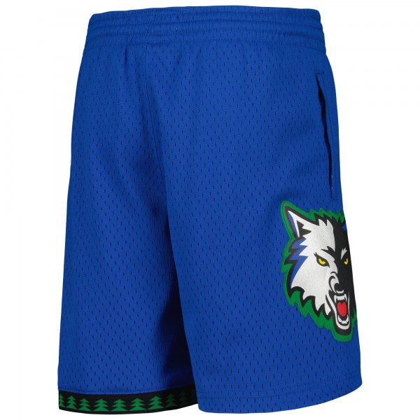 Шорты Minnesota Timberwolves Mitchell & Ness Youth Hardwood Classics Swingman - Blue