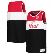 Майка Youth Miami Heat Mitchell & Ness Red/Black Hardwood Classics Special Script