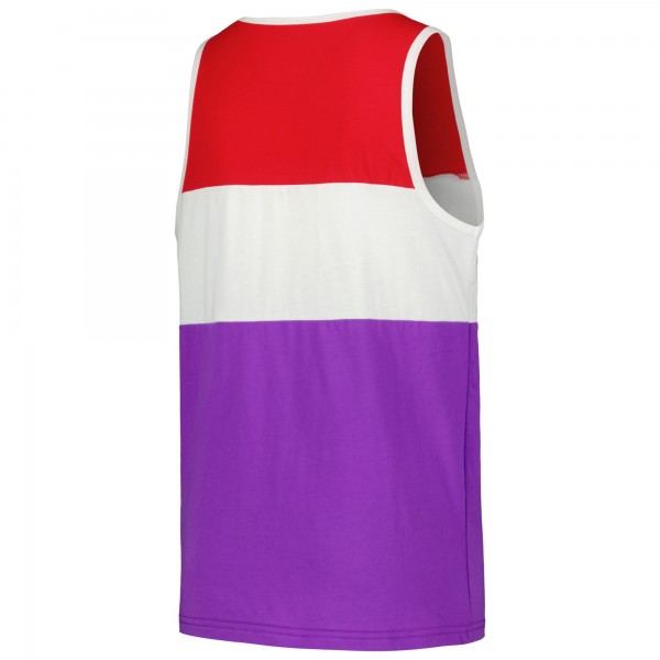 Подростковая Toronto Raptors Mitchell & Ness Purple Hardwood Classics Special Script Tank Top