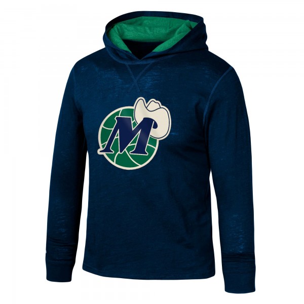 Толстовка Dallas Mavericks Mitchell & Ness Youth Hardwood Classics Legendary Slub Lightweight - Blue