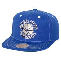 Бейсболка Golden State Warriors Mitchell & Ness Energy Contrast - Royal
