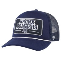 Бейсболка New York Yankees 47 Navy Local Patch Foam Front Trucker