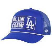 Бейсболка Los Angeles Dodgers 47 Royal Local Patch Foam Front Trucker