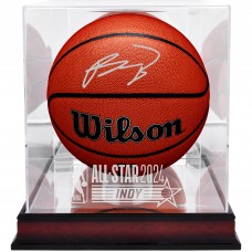 Paolo Banchero Orlando Magic Autographed Fanatics Authentic Wilson Indoor/Outdoor Basketball with Mahogany 2024 NBA All-Star Game Logo Display Case