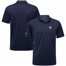New York Yankees Levelwear Navy Detect Insignia Polo