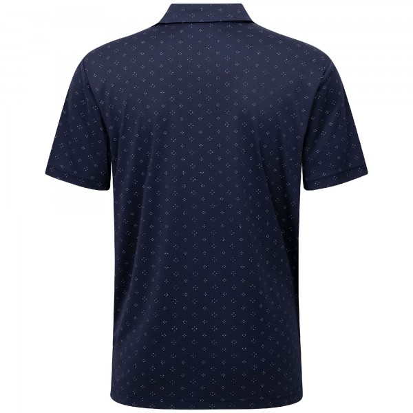 New York Yankees Levelwear Navy Detect Insignia Polo
