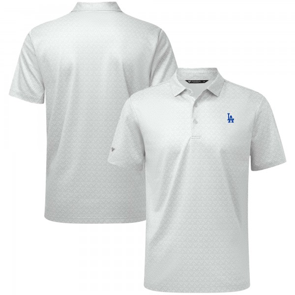 Los Angeles Dodgers Levelwear White System Insignia Polo