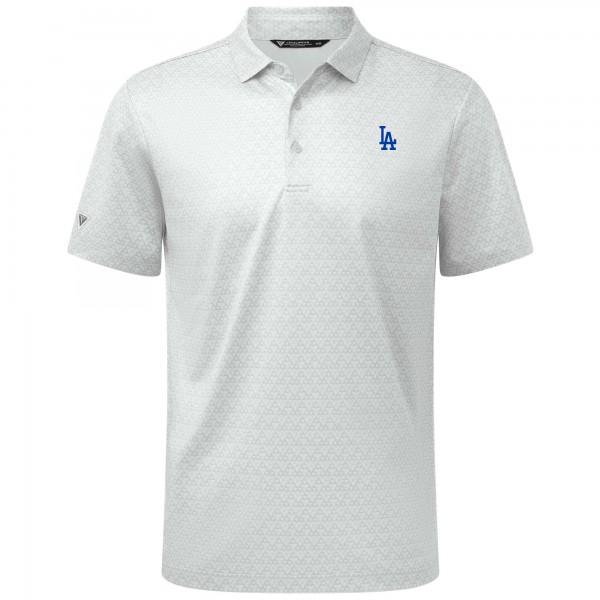Los Angeles Dodgers Levelwear White System Insignia Polo