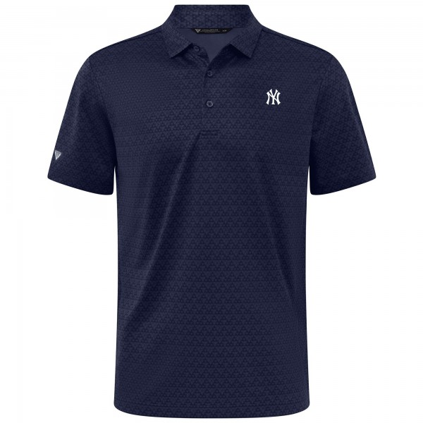 New York Yankees Levelwear Navy System Insignia Polo
