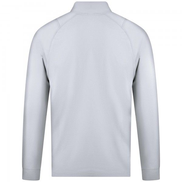 Los Angeles Dodgers Levelwear White Theory Insignia Quarter-Zip Pullover