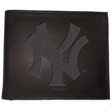 New York Yankees Black Hybrid Bi-Fold Wallet