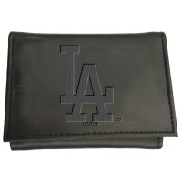 Los Angeles Dodgers Black Hybrid Tri-Fold Wallet