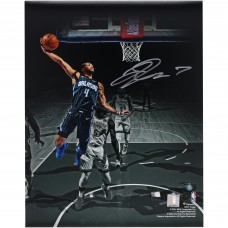 Jalen Suggs Orlando Magic Autographed Fanatics Authentic 11 x 14 Spotlight Dunking Photograph