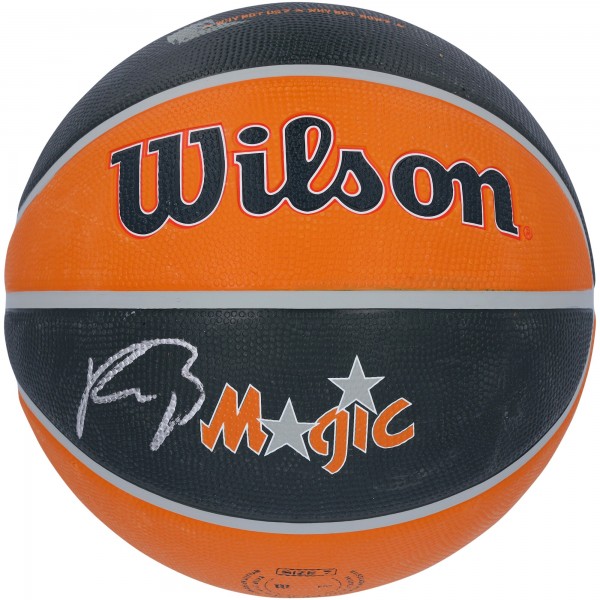 Paolo Banchero Orlando Magic Autographed Fanatics Authentic Wilson City Standard Basketball
