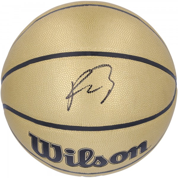 Paolo Banchero Orlando Magic Autographed Fanatics Authentic Wilson Gold Basketball