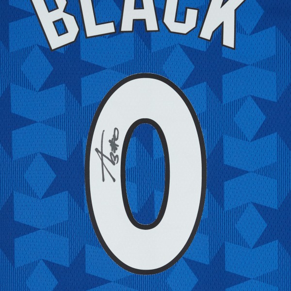 Игровая джерси Anthony Black Orlando Magic Autographed Fanatics Authentic Blue Nike 2023-2024 Classic Edition Swingman