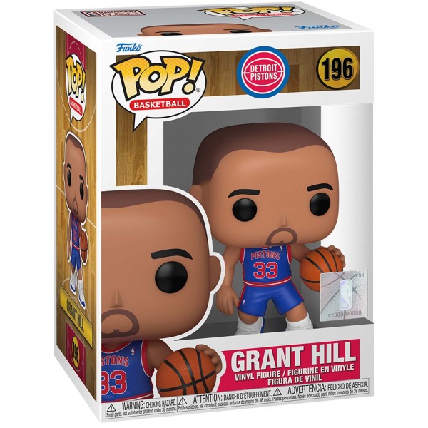 Detroit Pistons Funko Pop! #196 Grant Hill Vinyl Figure