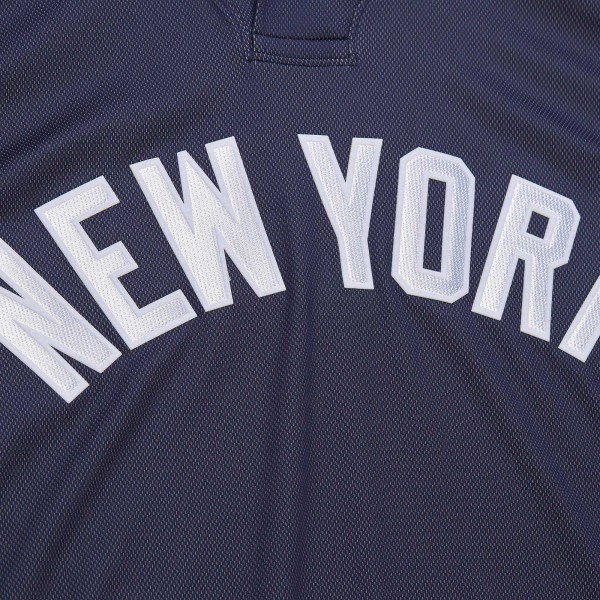 New York Yankees Derek Jeter Mitchell & Ness Navy Cooperstown Collection Batting Practice Jersey