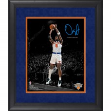 OG Anunoby New York Knicks Facsimile Signature Fanatics Authentic 11 x 14 Spotlight Photograph