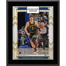Brandin Podziemski Golden State Warriors Fanatics Authentic 10.5 x 13 Sublimated Player Plaque