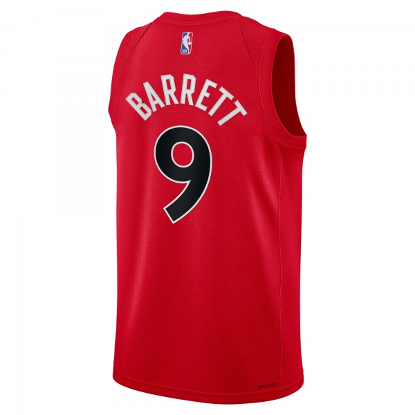Подростковая Toronto Raptors RJ Barrett Nike Red Swingman Jersey - Icon Edition