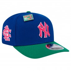 Бейсболка New York Yankees New Era Royal/Green 2024 Big League Chew Flavor Pack 9SEVENTY