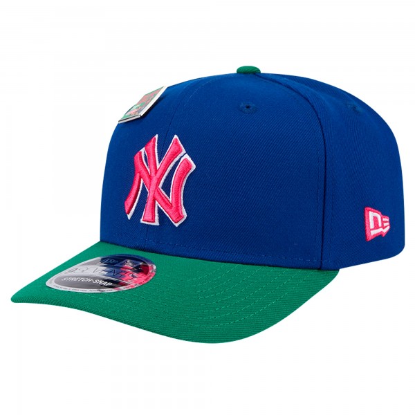 Бейсболка New York Yankees New Era Royal/Green 2024 Big League Chew Flavor Pack 9SEVENTY