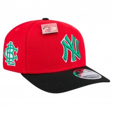 Бейсболка New York Yankees New Era Red/Black 2024 Big League Chew Flavor Pack 9SEVENTY