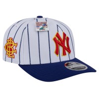 Бейсболка New York Yankees New Era White/Royal 2024 Big League Chew Original 9SEVENTY