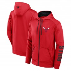Толстовка на молнии Chicago Bulls Baller Defender Performance - Red