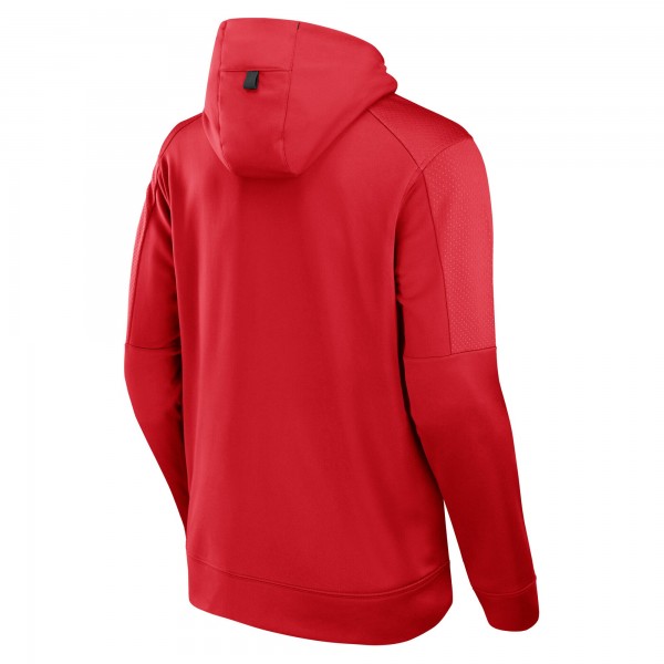 Толстовка на молнии Chicago Bulls Baller Defender Performance - Red