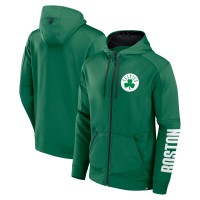 Толстовка на молнии Boston Celtics Baller Defender Performance - Kelly Green