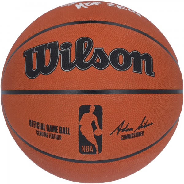 Allen Iverson Philadelphia 76ers Autographed Fanatics Authentic Wilson Official Game Basketball with HOF 2K16 Inscription
