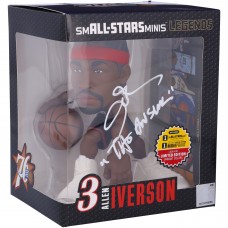 Allen Iverson Philadelphia 76ers Autographed Fanatics Authentic smALL-STARS 6 Figurine with The Answer Inscription
