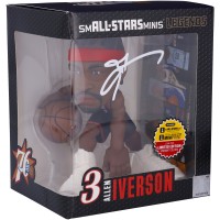 Allen Iverson Philadelphia 76ers Autographed Fanatics Authentic smALL-STARS 6 Figurine