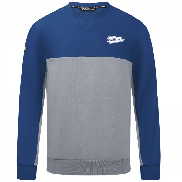 Los Angeles Dodgers Levelwear Royal Legacy Rafters Pullover Sweatshirt