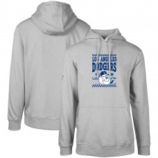 Los Angeles Dodgers Levelwear Gray Podium Inaugural Pullover Hoodie