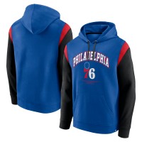 Philadelphia 76ers Fanatics Royal Scorer Pullover Hoodie