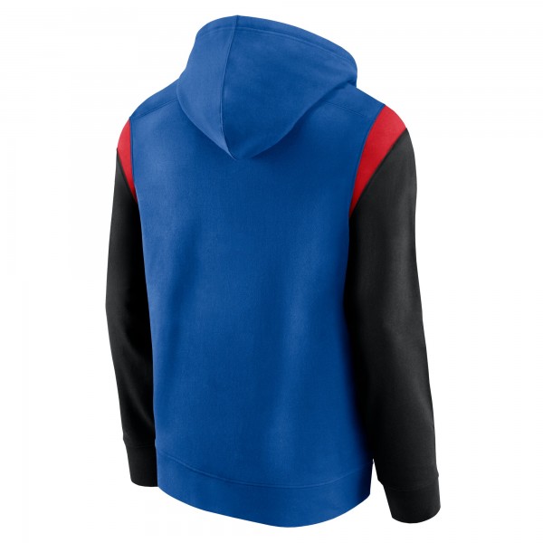 Philadelphia 76ers Fanatics Royal Scorer Pullover Hoodie